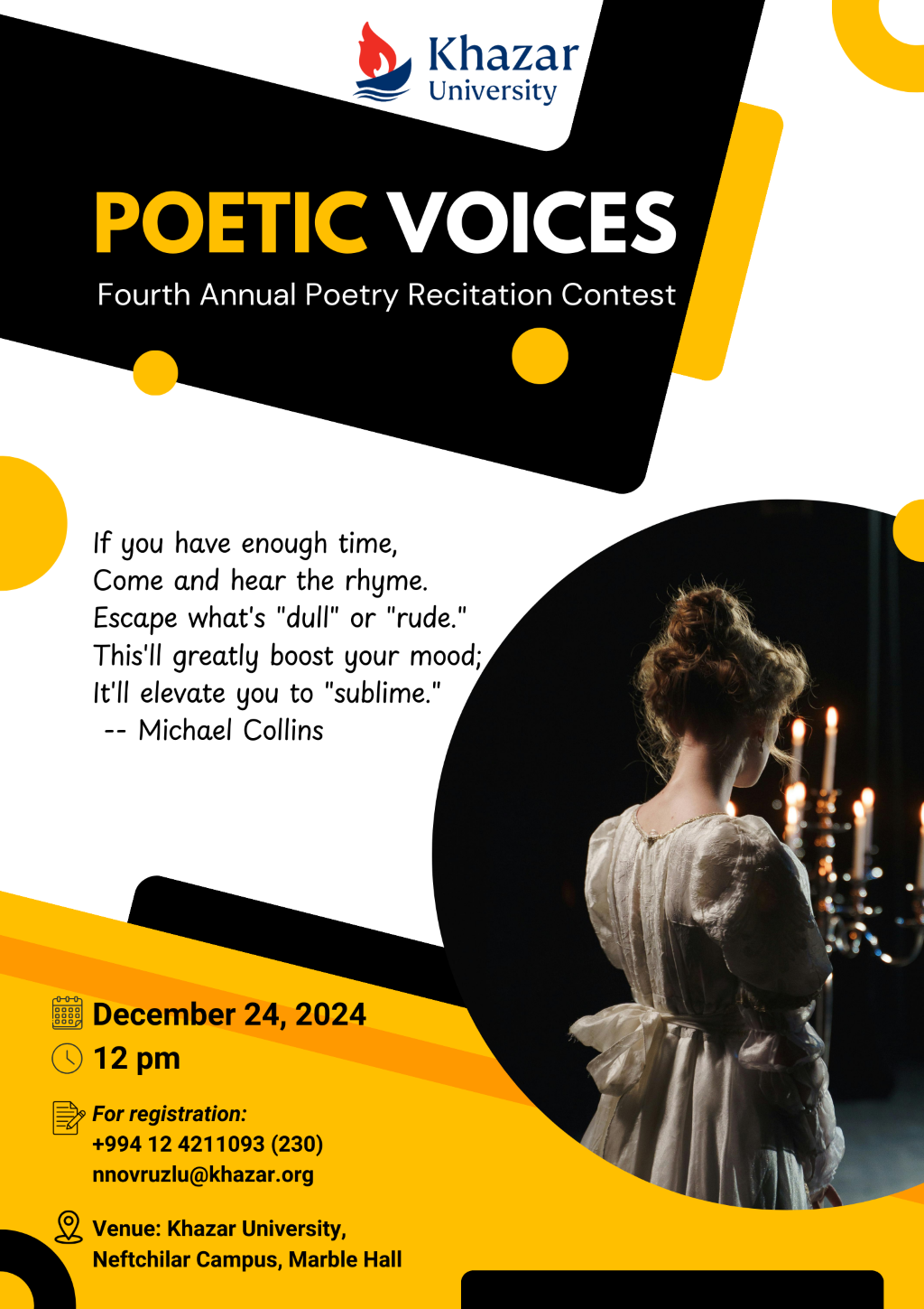 4th Poetry Recitation Contest "Poetic Voices"